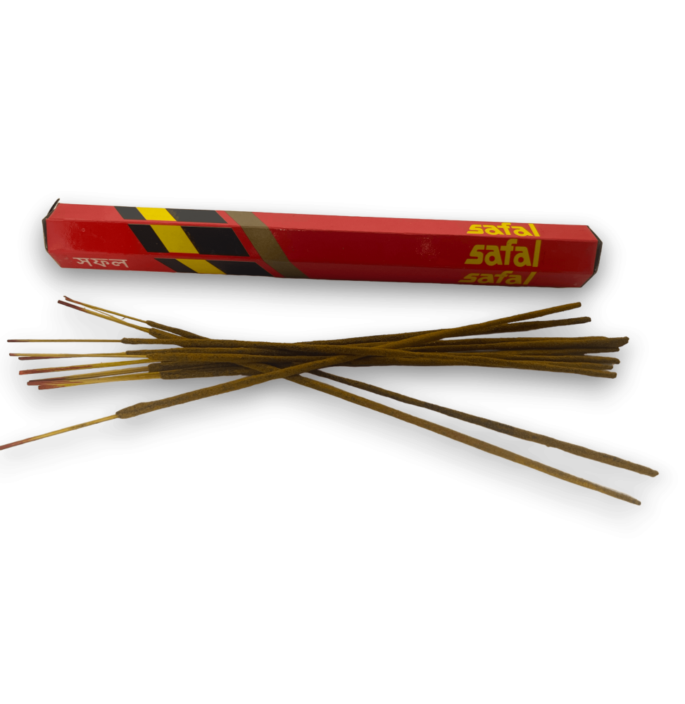 Safal Prashant Agarbathi Incense - Original Aroma from India - Box of 15 sticks