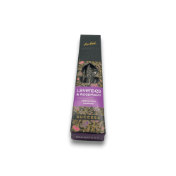 Lavender and Rosemary Incense Success Manifest Sree Vani Lavander & Rosemary Success - Artisan Incense - 4 bars