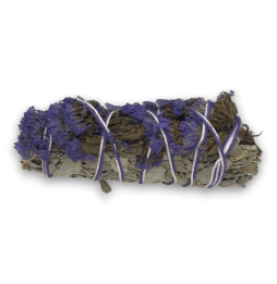 Atado de Salvia Púrpura Smudge Made in México - Atado de Hierba 10cm