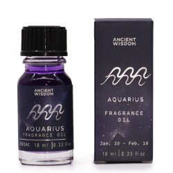 Olejek zapachowy do powietrza Zodiac Aquarius Element - 10ml Ancient Wisdom