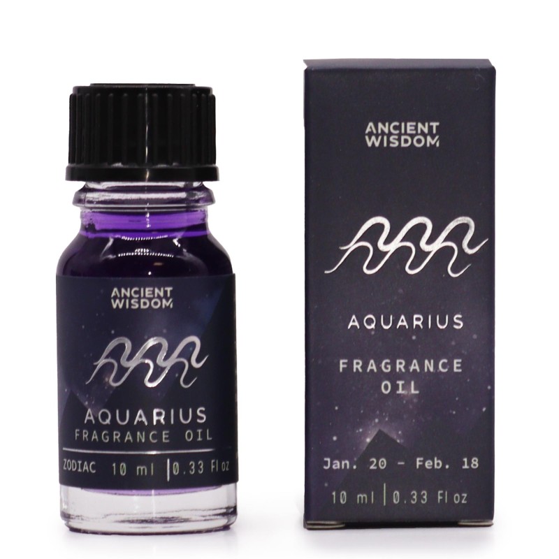 Oli de Fragància Zodíac Aquari Element Aire - 10ml Ancient Wisdom-OLIS DE FRAGÀNCIA ZODÍAC-HOSTENATURA