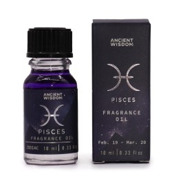 ゾディアック ピスケス ウォーター エレメント フレグランス オイル - 10ml Ancient Wisdom