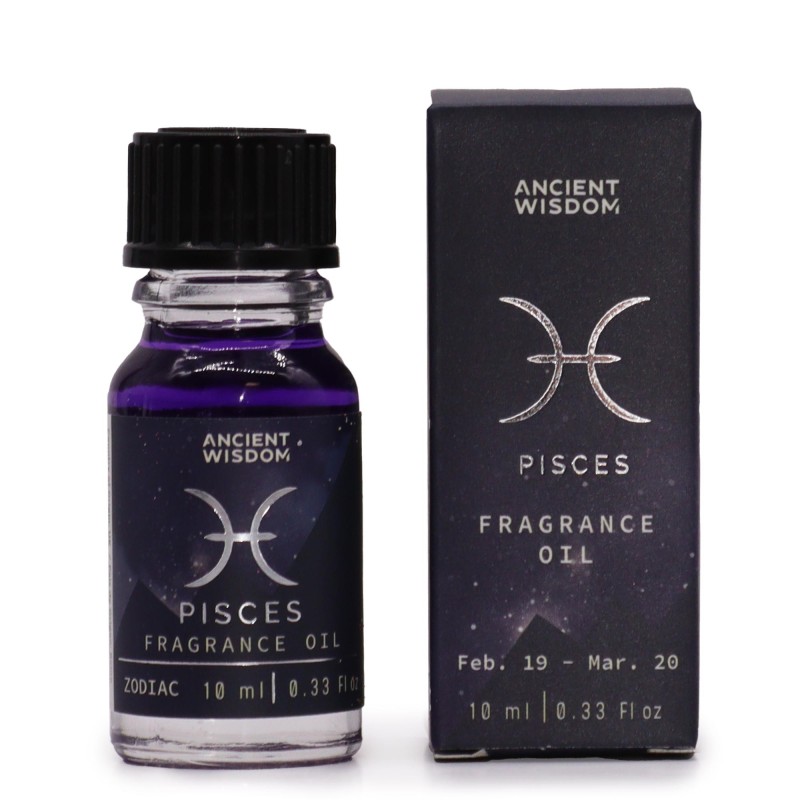 Huile Huile Huile Zodiac Poissons - 10ml Ancient Wisdom-HUILES PARFUMÉES ZODIAQUE-HOSTENATURA