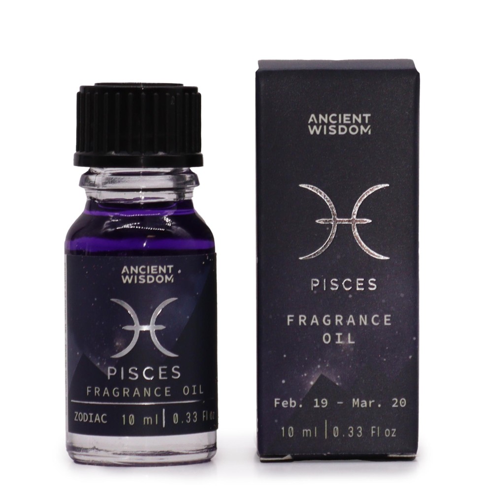 Huile parfumée élément eau du zodiaque Poissons - 10 ml Ancient Wisdom