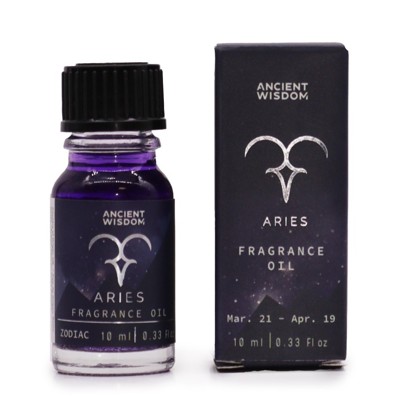 Aries Zodiac Fragrance Oil Fire Element - 10ml Ancient Wisdom-ZODIAC FRAGRANCE OILS-HOSTENATURA