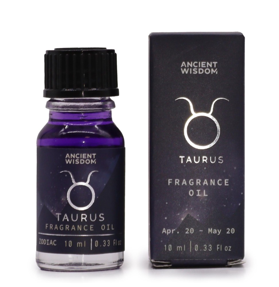 Huile parfumée du zodiaque Taureau, élément Terre, 10 ml, Ancient Wisdom