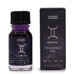 Óleo Fragrância Gêmeos Zodíaco Elemento Ar - 10ml Ancient Wisdom