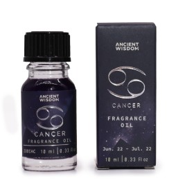 Óleo de fragrância do elemento água do câncer do zodíaco - 10ml de Ancient Wisdom