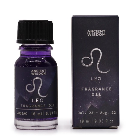 Aceite de Fragancia Zodiaco Leo Elemento Fuego - 10ml Ancient Wisdom