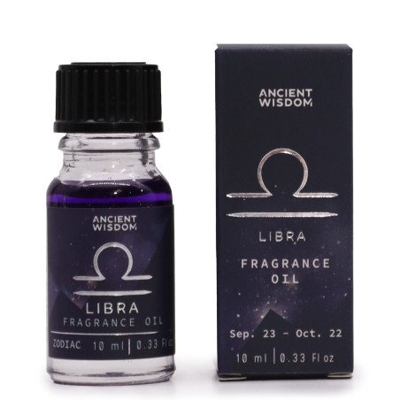 Aceite de Fragancia Zodiaco Libra Elemento Aire - 10ml Ancient Wisdom