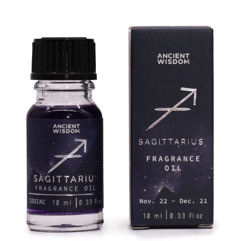 Aceite de Fragancia Zodiaco Sagitario Elemento Fuego - 10ml Ancient Wisdom-ACEITES DE FRAGANCIA ZODIACO-HOSTENATURA