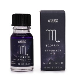 Zodiac Scorpio Fragrance Oil Water Element - 10ml Ancient Wisdom