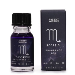 Zodíaco Escorpião Fragrância Óleo Elemento Água - 10ml Ancient Wisdom