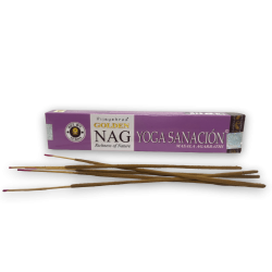 Yoga Healing Incense GOLDEN NAG Yoga Healing Vijayshree Fragrance - 1 Pack of 15gr.