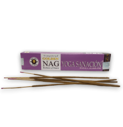 بخور اليوغا العلاجي GOLDEN NAG Yoga Healing Vijayshree Fragrance - 1 صندوق من 15 جرام.