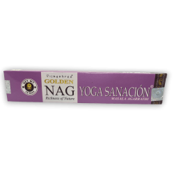 Yoga Healing Incense GOLDEN NAG Yoga Healing Vijayshree Fragrance - 1 Pack of 15gr.