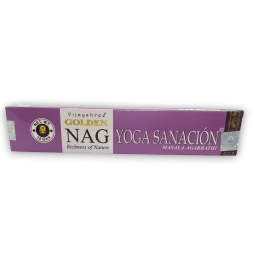 Yoga Healing Incense GOLDEN NAG Yoga Healing Vijayshree lurrina - 15 gr-ko kaxa 1.