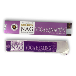 Yoga Healing Incense GOLDEN NAG Yoga Healing Vijayshree Fragrance - 1 Pack of 15gr.