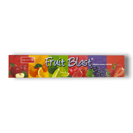 Kadzidło Nandita Fruit Blast - Premium Kadzidło Masala 1 opakowanie 15gr.