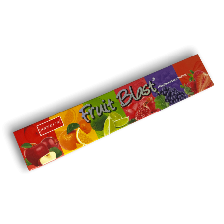 Nandita Fruit Blast Incenso - Incenso Masala Premium 1 scatola da 15gr.