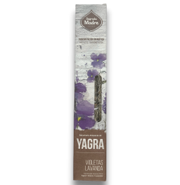 Yagra Incense Violets Lavender Sacred Mother Handmade Sahumerio