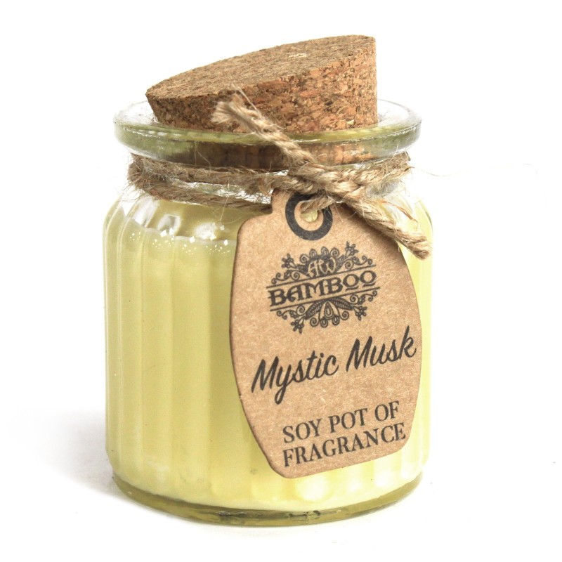 Soy Wax Candle Jar - Musk-SOY WAX CANDLES-HOSTENATURA