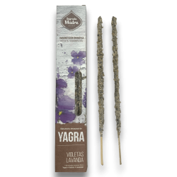 Yagra Incense Violets Lavender Holy Mother Artisan Incense