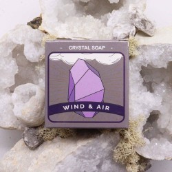 Air Element Crystal Elemental Soap - Barruan minerala duen xaboia