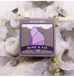 Air Element Crystal Elemental Soap - Soap with Mineral Inside