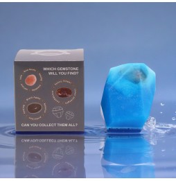 صابون عنصر الماء الكريستالي - صابون يحتوي على معادن بالداخل