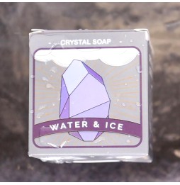 Jabón Elemental de Cristal Elemento Agua - Jabón con Mineral en el Interior