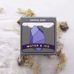 Water Element Crystal Elemental Soap - Săpun cu minerale în interior