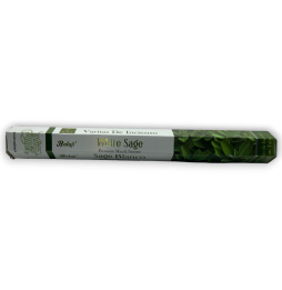 BALAJI Vit Salvia Rökelse - Premium Masala Rökelse - 1 förpackning