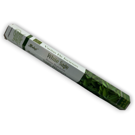 White Sage Incense BALAJI - Premium Masala Incense - 1 pack