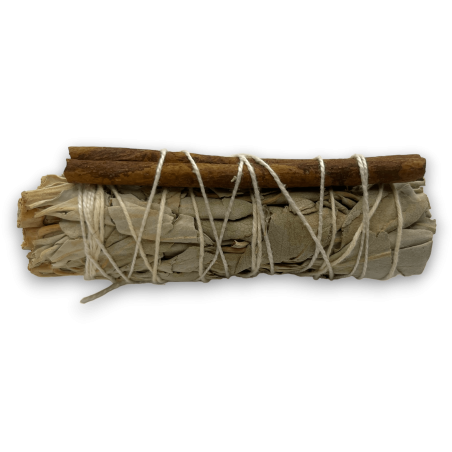 Atado de Salvia Blanca y Canela - Purificación y Abundancia