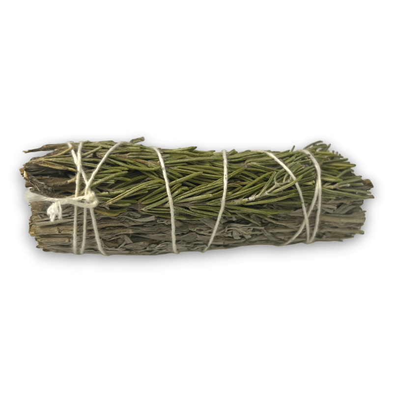 Blue Sage and Rosemary Bundle - Purifying and Protection-TIED UP-HOSTENATURA