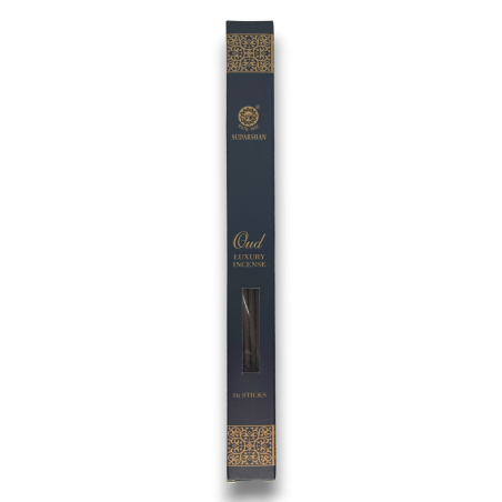 Incienso Oud Sudarshan Luxury Incense - 16 barritas