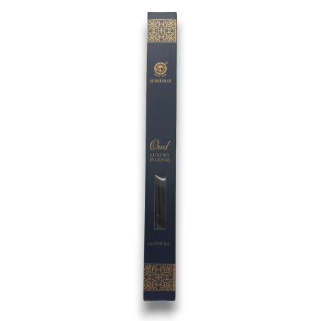 Incienso Oud Sudarshan Luxury Incense - 16 barritas