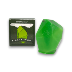 Earth Element Elemental Glass Soap - Soap with Mineral Inside