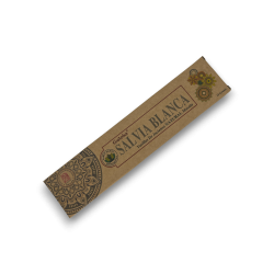 Organic White Sage Incense GOLOKA White Sage - Natural Masala Incense - 1 pack of 15gr