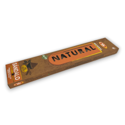 BIC Natural Organic Sandelholz Räucherstäbchen - 25 Gramm Schachtel