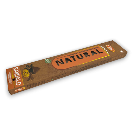 BIC Natural Organic Sandalwood Incense - 25 gram box