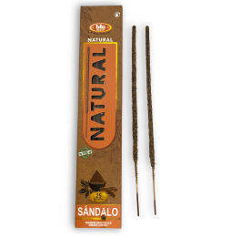 BIC Natural Organic Sandalwood Incense - Box of 25 grams