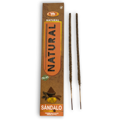 BIC Natural Organic Sandelholz Räucherstäbchen - 25 Gramm Schachtel