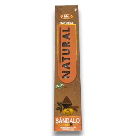 BIC Natural Organic Sandalwood Incense - 25 gram box