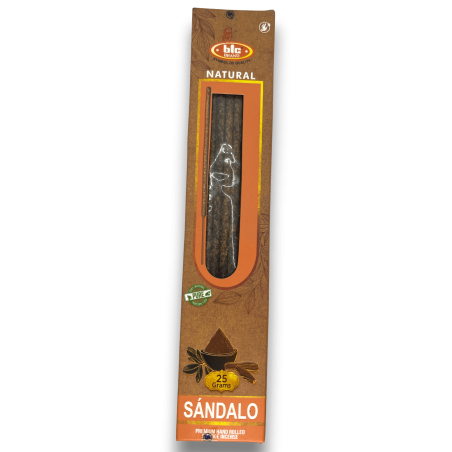 BIC Natural Organic Sandalwood Incense - 25 gram box