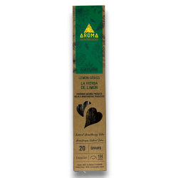 Encens Orgànic Herba de Llimona AROMA Nature Lemon Grass - Capseta de 20gr.