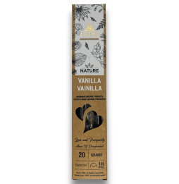 Organic Vanilla Incense AROMA Nature Vanilla - 20gr box.