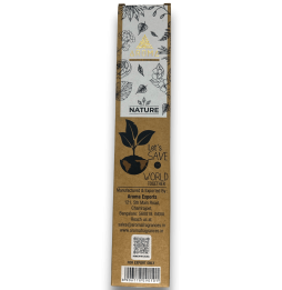 Incienso de vainilla orgánica AROMA Nature Vanilla - caixa de 20gr.