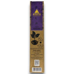 Incenso Lavanda Orgânico AROMA Nature Lavanda - caixa de 20gr.